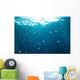 Bubbles Underwater Wall Mural