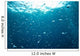 Bubbles Underwater Wall Mural