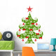 Vector Christmas Tree Wall Decal