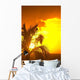 Sunset, Wailea, Maui, Hawaii, Usa Wall Mural
