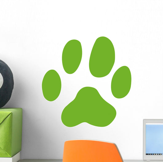 Katzenpfote, Katzentatze, Hundepfote, Hundentatze Wall Decal