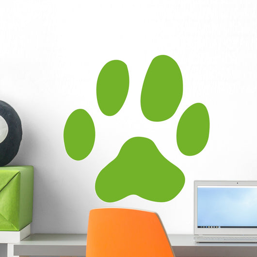 Katzenpfote, Katzentatze, Hundepfote, Hundentatze Wall Decal