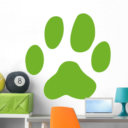 Katzenpfote, Katzentatze, Hundepfote, Hundentatze Wall Decal