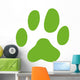 Katzenpfote, Katzentatze, Hundepfote, Hundentatze Wall Decal