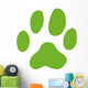 Katzenpfote, Katzentatze, Hundepfote, Hundentatze Wall Decal