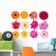 Flowers Decorative Collection Wall Mural