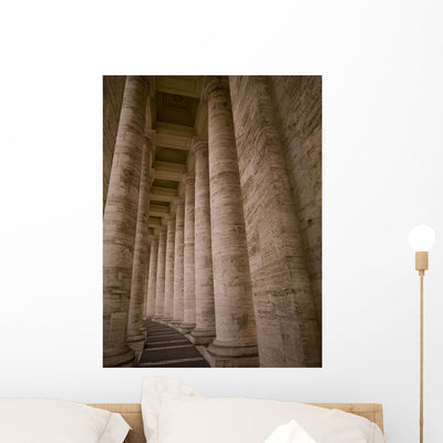 Vatican Rome Italy Wall Mural shown on a wall