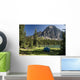 Camping, Taylor Lake, Banff National Park, Banff, Alberta Wall Mural