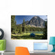 Camping, Taylor Lake, Banff National Park, Banff, Alberta Wall Mural