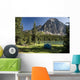 Camping, Taylor Lake, Banff National Park, Banff, Alberta Wall Mural