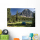Camping, Taylor Lake, Banff National Park, Banff, Alberta Wall Mural