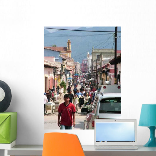 Rue Commerce San Cristobal Wall Decal Design 2