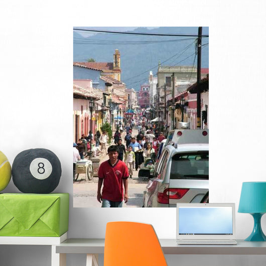 Rue Commerce San Cristobal Wall Decal Design 2