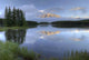Two Jack Lake, Banff National Park, Alberta, Canada Wall Mural