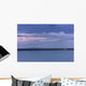 Water And Dark Clouds Wall Mural