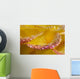 Dew On Flower Petals Wall Mural