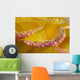 Dew On Flower Petals Wall Mural