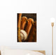 Baseball Glove And Baseball Wall Mural