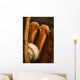Baseball Glove And Baseball Wall Mural