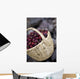 Blackberries In A Basket Wall Mural