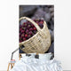 Blackberries In A Basket Wall Mural