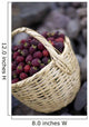 Blackberries In A Basket Wall Mural