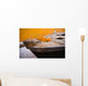 Flowers On Top Of Wooden Canoe Wall Mural