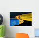 Colorful Boats, Srinagar, Dal Lake, Kashmir, India Wall Mural
