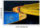 Colorful Boats, Srinagar, Dal Lake, Kashmir, India Wall Mural