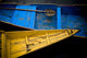 Colorful Boats, Srinagar, Dal Lake, Kashmir, India Wall Mural