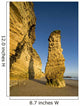 Lot's Wife Rock Formation, South Shields, Tyne And Wear, England Wall Mural