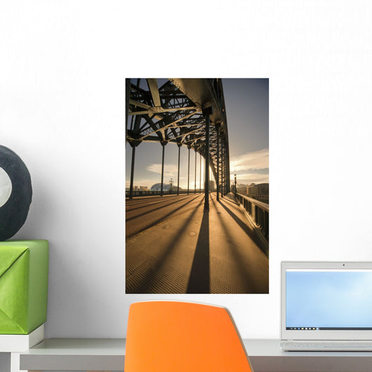 Bridge, Newcastle Upon Tyne, Tyne And Wear, England Wall Mural