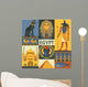 Egypt Travel Poster Collage Wall Decal