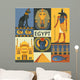 Egypt Travel Poster Collage Wall Decal