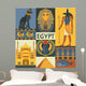 Egypt Travel Poster Collage Wall Decal