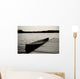 Canoe At Dock, Lake Of The Woods, Ontario, Canada Wall Mural