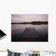 Pier, Lake Of The Woods, Ontario, Canada Wall Mural