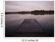 Pier, Lake Of The Woods, Ontario, Canada Wall Mural