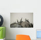 Birds On Rocks Wall Mural