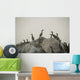 Birds On Rocks Wall Mural
