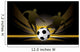 soccer background Wall Mural
