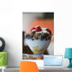 Fruit And Granola In Yogurt Wall Mural