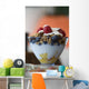 Fruit And Granola In Yogurt Wall Mural