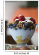 Fruit And Granola In Yogurt Wall Mural