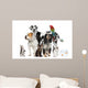Pets Standing Front White