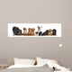 Dogs Sitting Front White