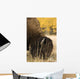 Buffalo Grazing Wall Mural