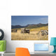 Old Wagons, Foothills, Alberta, Canada Wall Mural
