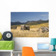 Old Wagons, Foothills, Alberta, Canada Wall Mural
