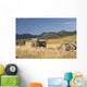 Old Wagons, Foothills, Alberta, Canada Wall Mural